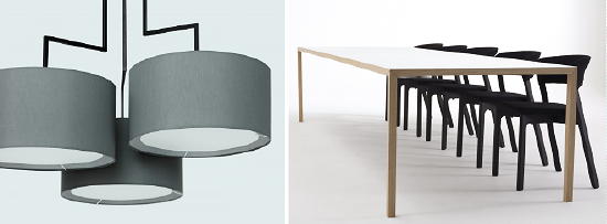 Design Beurs 2012 - IMM Cologne Keulen Beurs Design 2012 - Noon Lampen & Arco Tafel Slim Table - Lampen Inspiratie LEES MEER...  (Foto Perscentrum Wonen op DroomHome.nl)