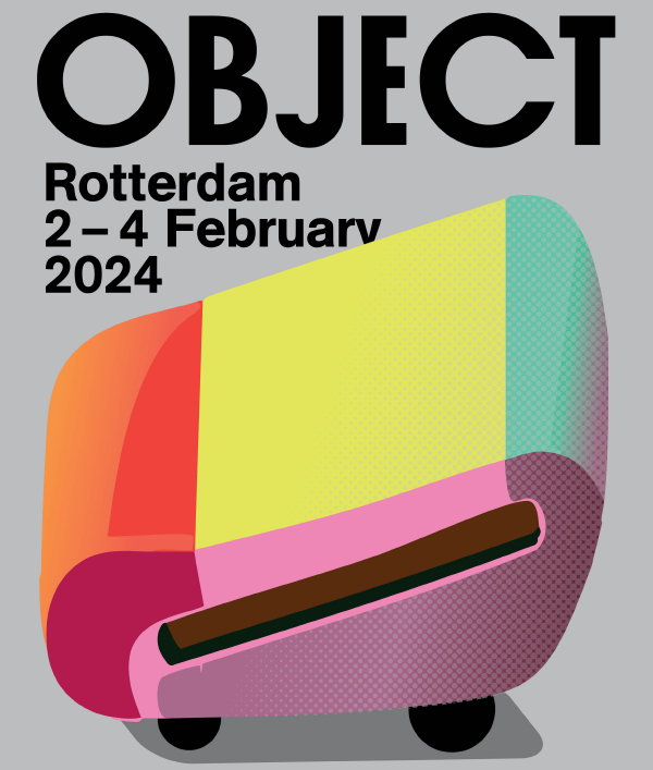 Designbeurs OBJECT ROTTERDAM 2024 - 2-4 februari 2024, Haka gebouw, Rotterdam (Foto OBJECT 2024 Dirk Laucke  op DroomHome.nl)
