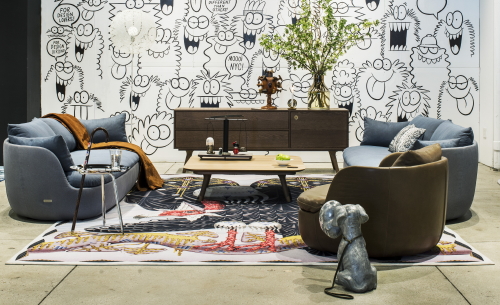 Design Reistip: Moooi Showroom & Winkel in New York - Dutch Design Banken, Dressoir, Tafel en Tapijt van Nederlandse Ontwerpers. (Foto Moooi  op DroomHome.nl)