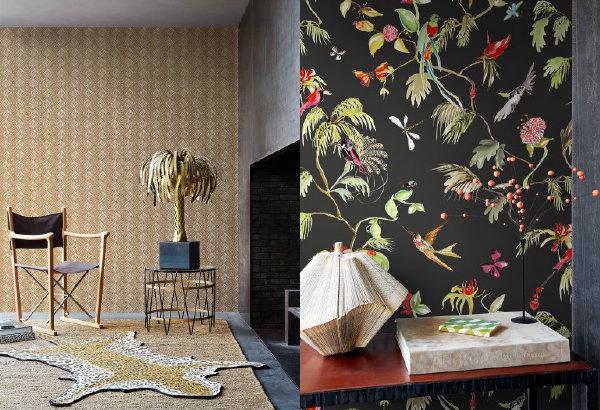Behangtrends 2016: Hip of Luxe? – BN Wallcoverings Designed for Living Wallpaper Behang Collectie. (Foto BN Wallcoverings – Perscentrum Wonen  op DroomHome.nl)