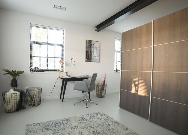 Witte kasten leenbakker: kantoormeubels voor een comfortabele ... Bureau kastenwand woonkamer