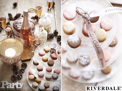 Riverdale Kerst: Riverdale Kerst Collectie 2013 The Party Guide – Riverdale Kerst & Oud en Nieuw Accessoires – Riverdale Champagne Glazen & een Glazen Riverdale Etagere voor de Lekkere Hapjes voor een Spetterende Nieuwjaar Party!  MEER Oud & Nieuw Party Tips … (Foto Riverdale Kerst 2013  op DroomHome.nl)