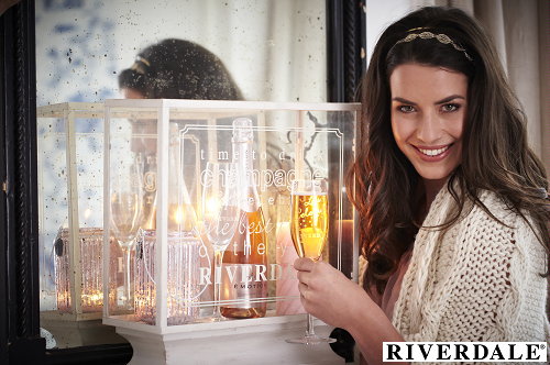 Riverdale Kerst: Riverdale Kerst Collectie 2013 The Party Guide – Riverdale Kerst & Oud en Nieuw Accessoires – Riverdale Champagne Kist met Prachtige Champagne Glazen voor een Spetterende Nieuwjaar Party!  MEER Oud & Nieuw Party Tips … (Foto Riverdale Kerst 2013  op DroomHome.nl)