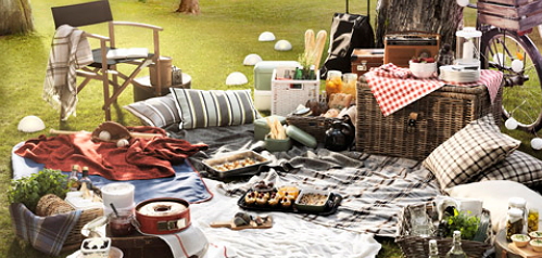 Zomerse Picknick met Ikea Picknick Tips & Picknick Accessoires - Ikea Picknickkleed LEES MEER... (Foto Ikea  op DroomHome.nl)