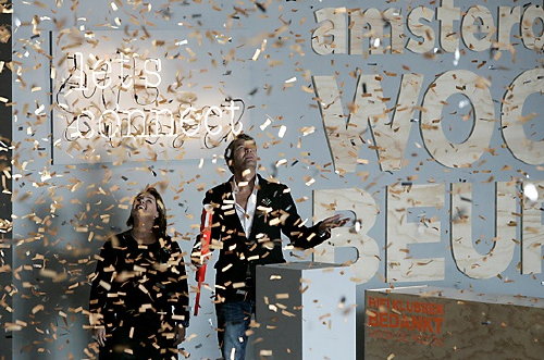Piet Boon Collectie: Opening Woonbeurs Amsterdam 2013 door Piet Boon! - MEER Piet Boon... (Foto Woonbeurs Amsterdam  op DroomHome.nl)