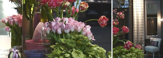 10 Interieur Tips - Luxe Interieurs in Lentesferen - Rozen en Tulpen Bloemen Decoraties (Foto Perscentrum Wonen op DroomHome.nl)