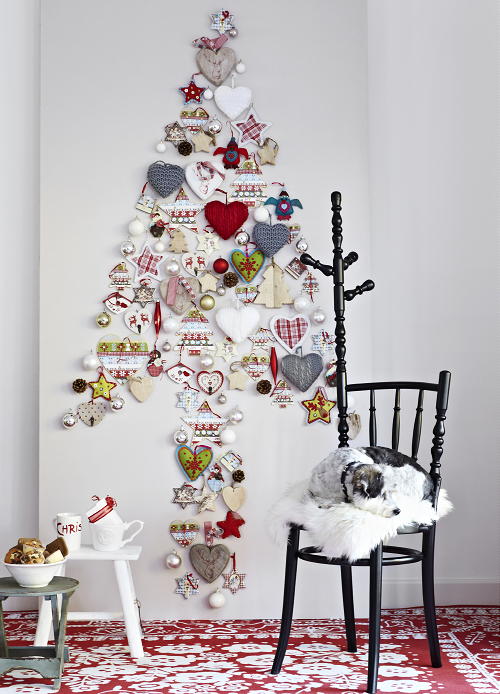 Kerst In Huis Trend 2011 - Kerst Trend Creatief - Kerstboom - LEES MEER.. (Foto Perscentrum Wonen op DroomHome.nl)