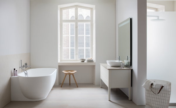 Hygge in de badkamer – Bad & Wasmeubel Luv (Foto Duravit  op DroomHome.nl)