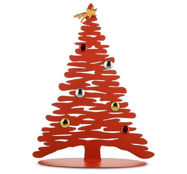 Nieuwe Alessi kerst collectie 2017 – Alessi kerstboom Bark For Christmas voor het ophangen van kerstkaarten, etc. – MEER Kerst inspiratie… (Foto Alessi  op DroomHome.nl)