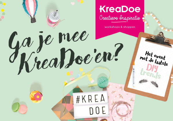 Beurs KreaDoe – KreaDooe Grootste Hobbybeurs van Nederland met Breien, Haken, Scrapbooking,Interieurdecoratie, Koken en Bakken, etc. – MEER Woonbeurzen… (Foto KreaDoe  op DroomHome.nl)