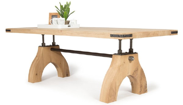 Tips voor een industrieel interieur: De Bommel Meubelen Table.Lab Cliff tafel (Foto De Bommel Meubelen  op DroomHome.nl)