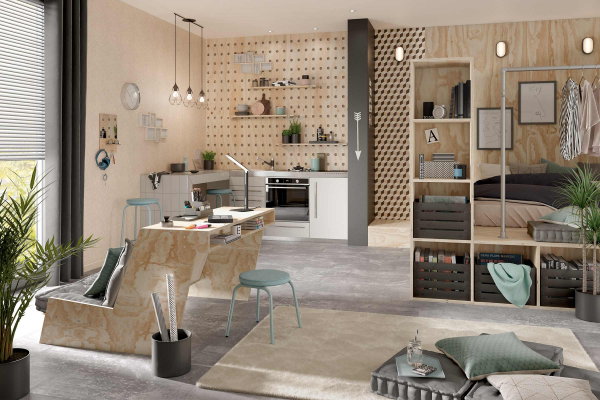 Interieurtrends 2020 – Industrieel wonen Make Space, woontrend 2020 najaar (Foto Hornbach  op DroomHome.nl)