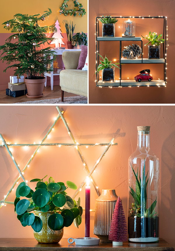 Intratuin kersttrend 2018: Happy Retro met vintage kerstballen en sixties kerstdecoratie (Foto Intratuin, Louis Lemaire  op DroomHome.nl)