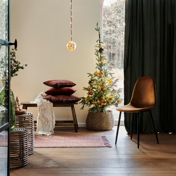 Casa kerst 2020 trend Henna – Bohemian kerstversiering en kerstdecoratie voor in heel je huis (Foto CASA  op DroomHome.nl)