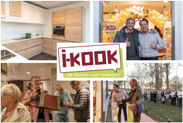 Keukenwinkel I-KOOK Almere feestelijke heropening