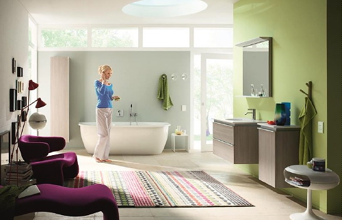 Interieur & Badkamer Trend: Homing - Plezier van Thuis in de Badkamer met Comfortabele Badkamermeubelen en Baden. MEER Badkamer ... (Foto Duravit Badkamer Darling New  op DroomHome.nl)