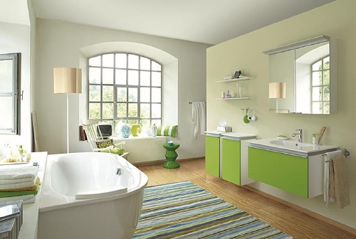 Interieur & Badkamer Trend: Homing - Plezier van Thuis in de Badkamer met een Comfortabel Ligbad & Badmeubelen in Natuurlijke Wellness Kleuren MEER Badkamer ... (Foto Duravit Badkamer Darling New  op DroomHome.nl)