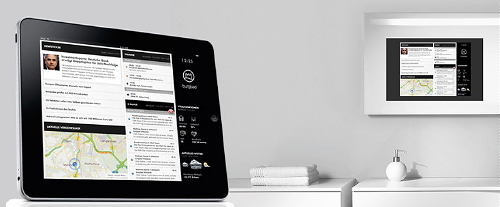 Badkamer Trends: Innovatie & High Tech in de Badkamer - Burgbad 'B in Touch App' in Spiegel MEER Badkamers ... (Foto Burgbad, Perscentrum Wonen  op DroomHome.nl)