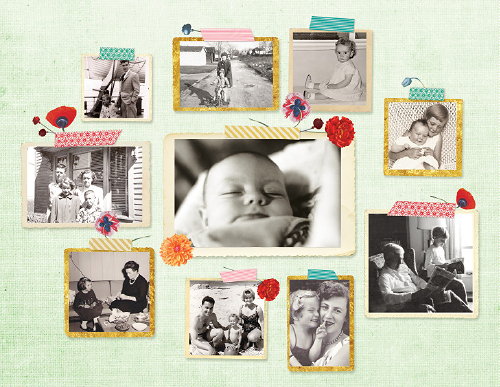 Behang Trends: Mode voor de Muur! – Foto Collage op Canvas & Poster van Pimpelmees - MEER Behang ... (Foto Pimpelmees, Perscentrum Wonen  op DroomHome.nl)