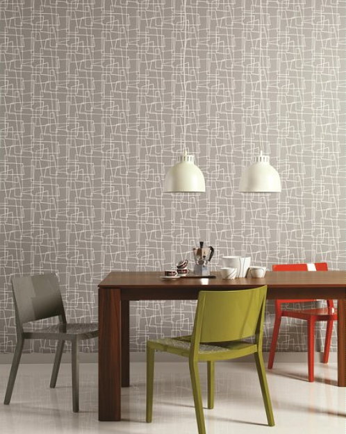 Behang Trends 2014: Vintage Behang – Hemingway Behang Collectie i.s.m. Graham & Brown – Wonky Boxes  Wallpaper, Behang met Energieke Print – MEER Behang… (Foto Graham & Brown Wallpaper  op DroomHome.nl)