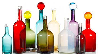 Pols Potten Design Woonaccessoires - Pols Potten Bubbels & Bottles Flessen & Vazen in Kleurrijk Glas. - MEER Pols Potten Design ... (Foto Pols Potten Collectie  op DroomHome.nl)