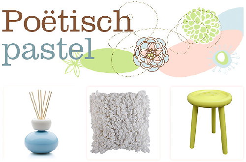 Bol.com Organiseert Nederlands Allereerste Sierkussengevecht! - Bol.com Woonaccessoires Woontrend Poetisch Pastel! (Foto Bol.com  op DroomHome.nl)