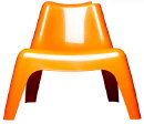 Kleur & Interieur - Oranje Boven! De Nationale Kleur Oranje is een Groot Woonfeest in de Woning Inrichting! Oranje Design & Woonaccessoires als het Interieur Kleur Accent in Huis - Meer Oranje ... (Foto Ikea Stoel PS Vago, Perscentrum Wonen  op DroomHome.nl)