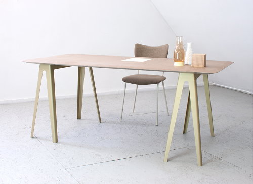 Milaan Beurs - Salone del Mobile Nieuw Cradle tot Cradle Design - David Derksen Lightness Table Tafel - MEER Design ....  (Foto Perscentrum Wonen  op DroomHome.nl)