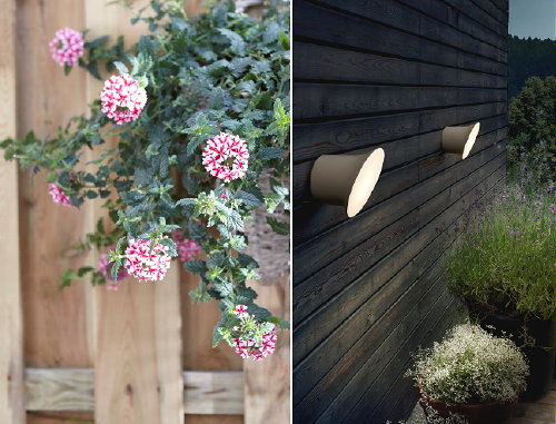 Tuin & Terras Trend 2013 - Razend Romantisch! - Landelijk Romantische Tuinstijl met Planten Manden & Luceplan Buitenverlichting - MEER  ... (Foto Perscentrum Wonen  op DroomHome.nl)