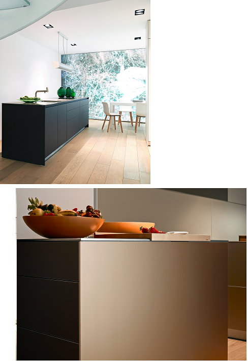 Keuken & Design - Keuken Trends 2014: Natuursteen met Edelmetaal, Farming @Home en de Laatste Technische Snufjes – Bulthaup keuken met Soft Touch Lak in de B3-Lijn – MEER Keukens … (Foto Perscentrum Wonen  op DroomHome.nl)