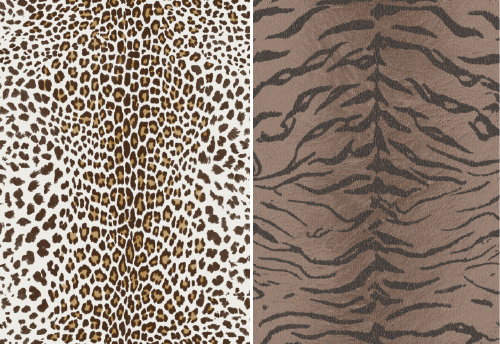 Behang Trends: Dierenprint Behang Skin van Graham & Brown – Tijger & Luipaard Behang in Bruin en Wit Beige (Foto Graham & Brown Wallpaper Leopard & Tiger   op DroomHome.nl)