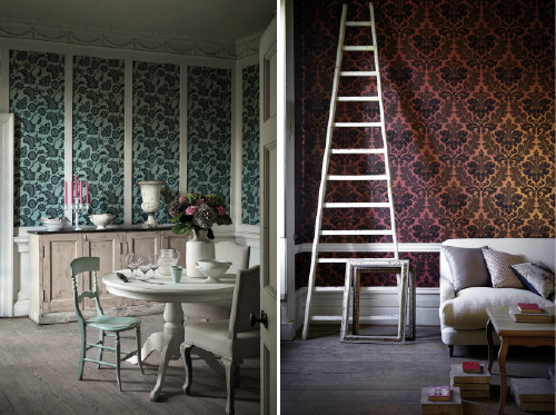 Behang Trends 2015: Little Greene Behang Piccadilly & Bonaparte, Collectie 