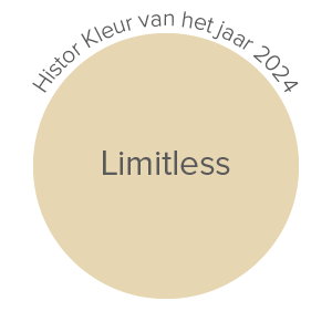 Histor Kleur van het Jaar 2024 Limitless geel (Foto: Histor  op DroomHome.nl)