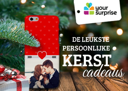 Unieke Kerstdecoratie met Foto Kerstcadeau als Telefoonhoesjes LEES MEER... (Foto Yoursurprise.nl  op DroomHome.nl)