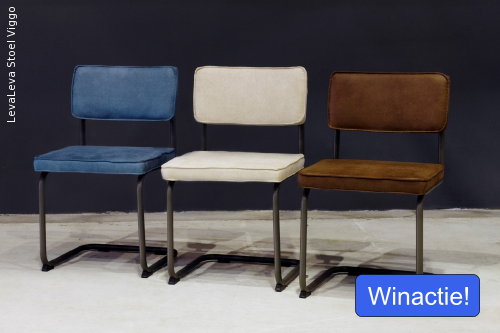 Nieuwe Winactie: Winnen LevaLeva Stoel! – Maak Kans op de Gratis Stoel Viggo van LevaLeva! (Foto LevaLeva.nl, Mooi Makkelijk Wonen  op DroomHome.nl)