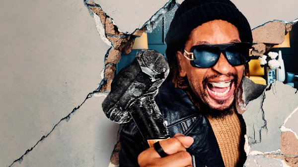 Rapper Lil Jon Wants to do what? Woon & Klusprogramma op HGTV (Foto: Discovery+  op DroomHome.nl)