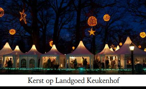 Kerstfair Keukenhof: Kerst op Landgoed Keukenhof in Lisse – MEER Kerstmarkten… (Foto Kerst op Keukenhof  op DroomHome.nl)