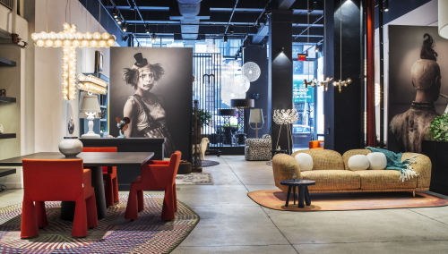 Design Reistip: Moooi Showroom & Winkel in New York - Echte Dutch Design Moooi Meubels - MEER Design... (Foto Moooi  op DroomHome.nl)