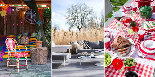 Outdoor & Tuin Trends 2015: Garden Party! – Mexicaanse Fiesta, Urban Garden Party &  Toscaans Familiefeest met Tuinmeubelen en Buiten Gedekte Tafel – MEER Tuin… (Foto Perscentrum Wonen  op DroomHome.nl)