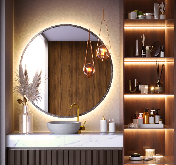 Praktische fijne badkamer inrichten (Foto: Jeske Jovan, Pexels  op DroomHome.nl)