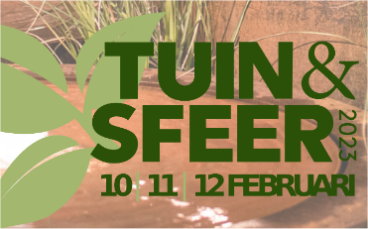 Tuinbeurs: Tuin&Sfeer Beurs 2024 in Martiniplaza Groningen, Februari 2024 (Foto Tuin en Sfeer  op DroomHome.nl)