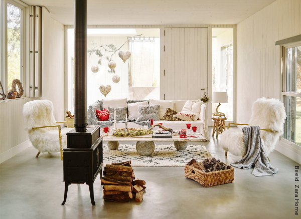 Kerst 2015: Zara Home Kerst Collectie: Nordic Holidays - Zara Kerstdecoratie, kerstkussens, Plaids, Kaarsenhouders, Kersthangers voor Kersttakken - MEER Kerst... (Foto Zara Home  op DroomHome.nl)