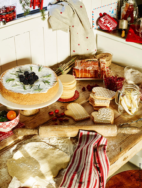 Kerst 2015: Zara Home Kerst Collectie: Nordic Holidays - Zara Kerst Koken & Tafelen - Keuken Accessoires voor Bakken & Koken (Schalen & Planken) voor het Kerstdiner. (Foto Zara Home Christmas op DroomHome.nl)