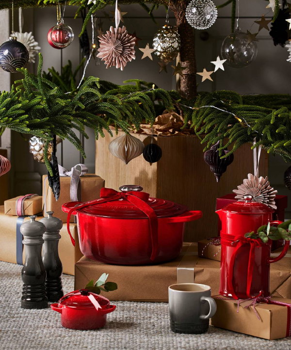 Kerst 2023 – Le Creuset kerstcadeaus (Foto: Le Creuset  op DroomHome.nl)