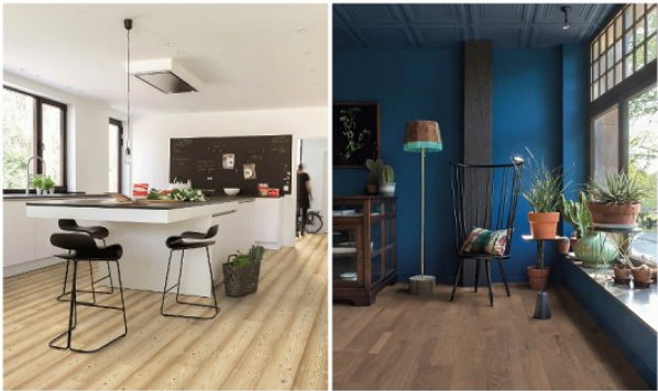 Interieur Trend: Focus op de Vloer – Laminaat-Parket & Vinyl van Quick-Step. (Foto Perscentrum Wonen  op DroomHome.nl)