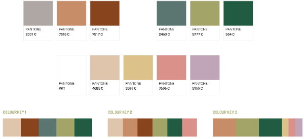 Woontrends 2023 Ode to Nature – trend kleuren 2023 groen en bruin tinten (Foto: Groenbranche  op DroomHome.nl)