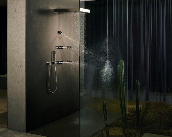 Badkamer Trends: Dornbracht LifeSpa – Doorontwikkelde Home Spa met Wellness Douche. (Foto Dornbracht   op DroomHome.nl)