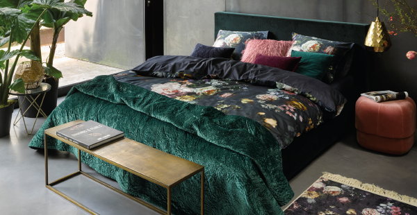 Beddengoed Trends: Essenza Dekbedovertrek Collectie Herfst – Winter 2017/2018 – Let’s Go Chic! – MEER Bedtextiel Inspiratie… (Foto Essenza  op DroomHome.nl)