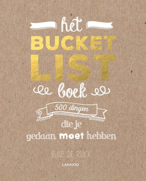 Het Bucketlist Boek Online Bestellen – 500 Dingen Doe-Boek die je Gedaan Moet Hebben Met Ruimte voor Eigen Ideeën! (Foto Het Bucketlist Boek  op DroomHome.nl)