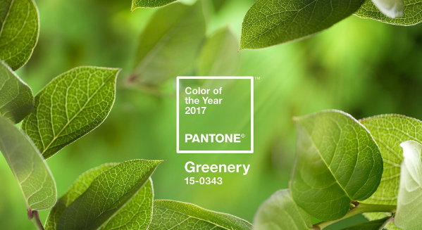Greenery Pantone Kleur van het Jaar 2017 – Frisse Kleur Groen met Geel Tinten in het Interieur – (Foto Pantone  op DroomHome.nl)